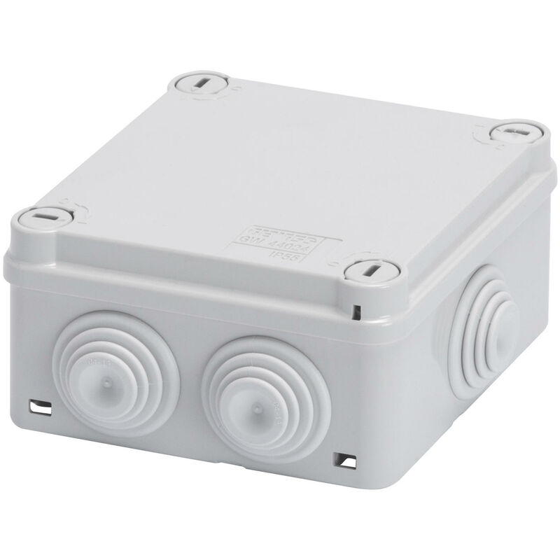 foto del prodotto gewiss gw 44026 cassetta di derivazione coperchio basso a viti ip55 150x110x70