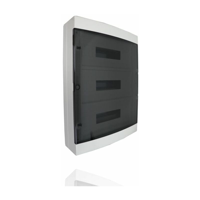 foto del prodotto gewiss gw40051 centralino da arredo con portello 18x3 54m ip40