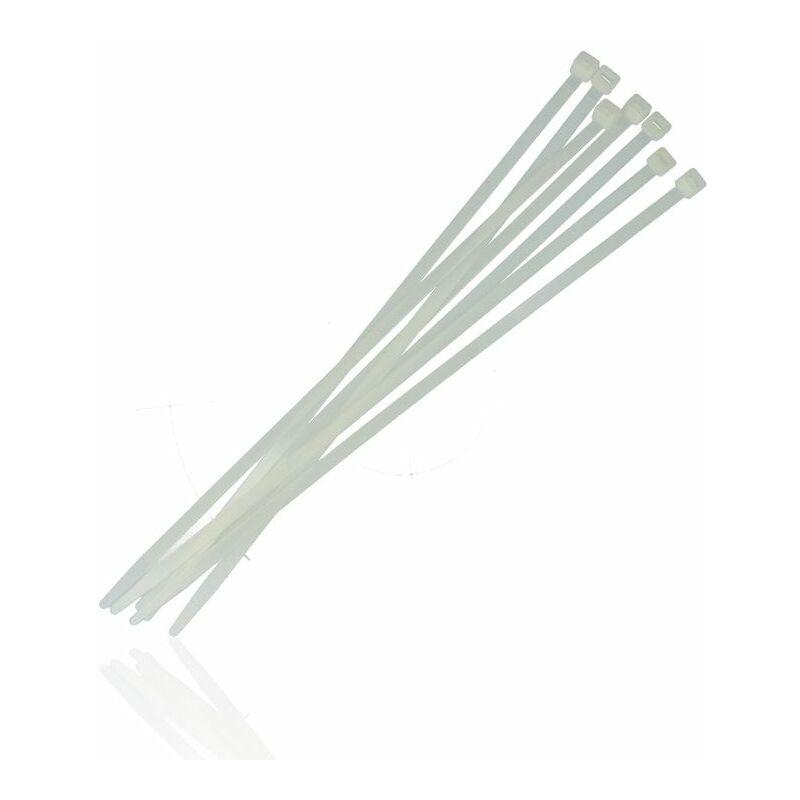 foto del prodotto gewiss gw52241 pacco di fascette standard adatte al cablaggio 7,6x380mm, 100 pezzi