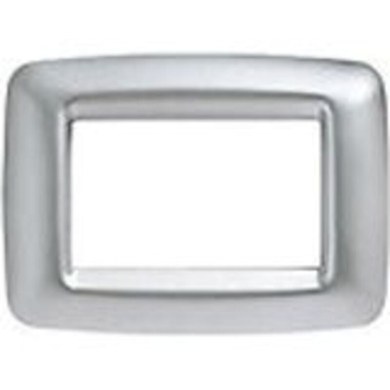 foto del prodotto gewiss placca 3 posti cromo soft playbus young cod. gw32753 