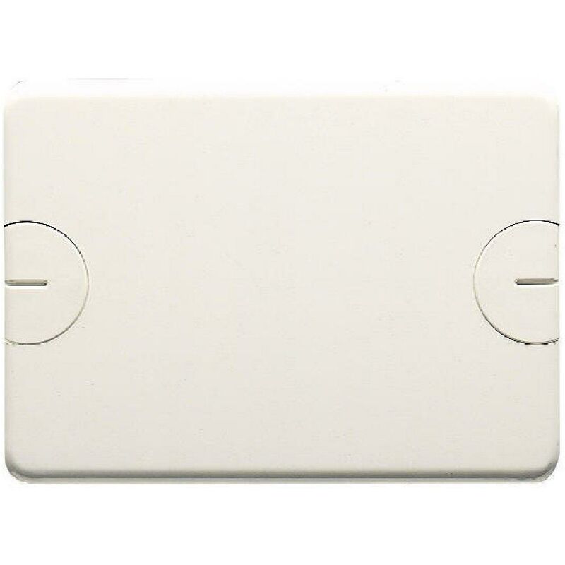 foto del prodotto gewiss placca cieca per scatoli rettangolari 3 posti a vite bianco gw24211