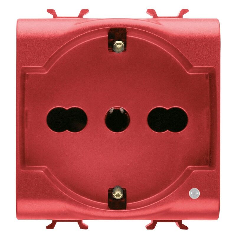 foto del prodotto gewiss presa chorus unel bipasso rotonda 10 16a gw10214