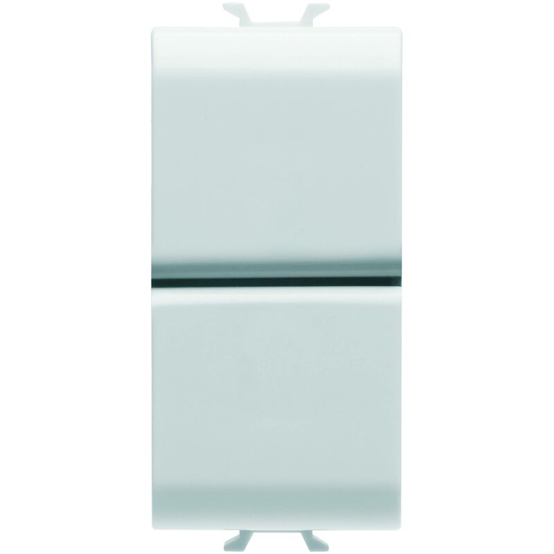 foto del prodotto gewiss pulsante unipolare 250v ac na na 16a doppio 1m bianco lucido chorusmart