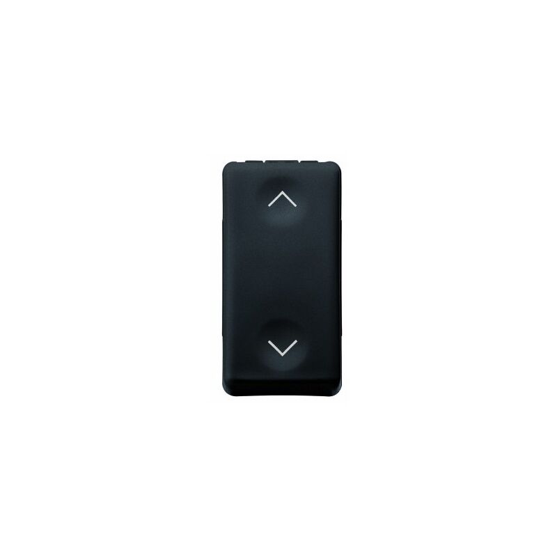 foto del prodotto gewiss pulsante unipolare c interblocco system 1p na na 10 a nero