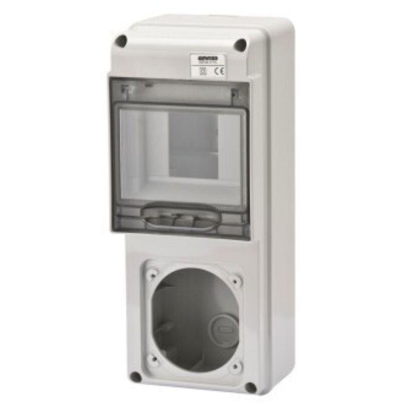 foto del prodotto gewiss quadri elettrici q din 5m.1 flangia pr.16a ip65 cod. gw68017n 