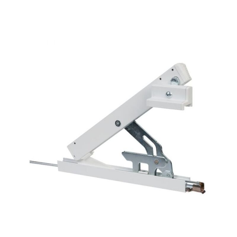 foto del prodotto geze bussola per ol90 con cuscinetto di aggancio corsa 170 mm bianca 30377