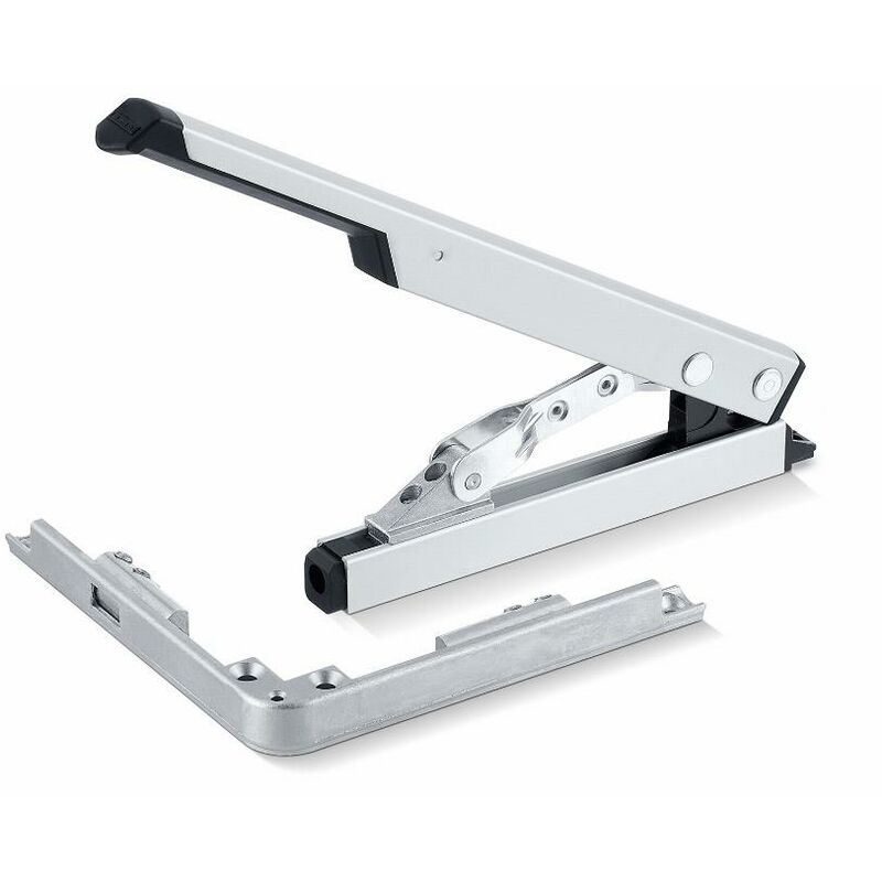foto del prodotto geze scatola portabagagli da esterno ol90 95 ev1 argento maniglia ritorno a 90 30611
