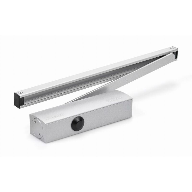 foto del prodotto geze ts chiudiporta in legno forza 3 cremagliera ellittica argento 118431