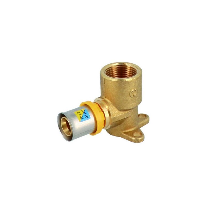 foto del prodotto gf attacco a muro con flangia 3 fori 3 4 x 20