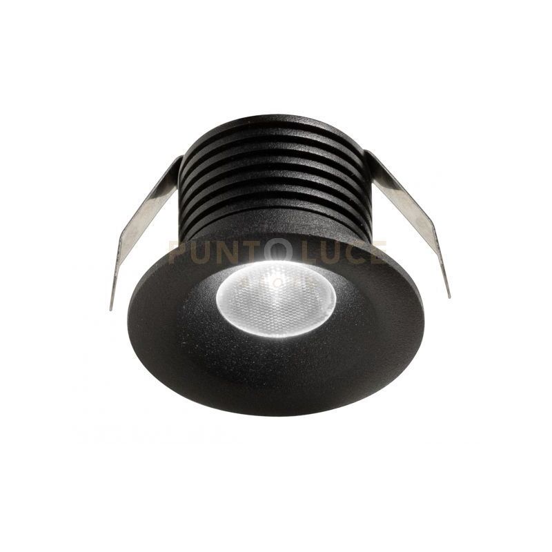 foto del prodotto gfa1081n faretto da incasso antiabbaglio a led 4000k 250lm 3w d.4,5cm nero