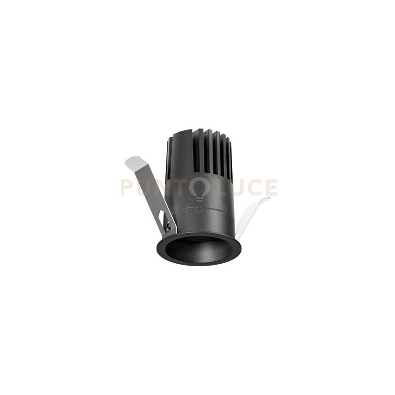 foto del prodotto gfa1413c faretto led ad incasso colore nero 3000k 1350lm 12w d.5,2cm