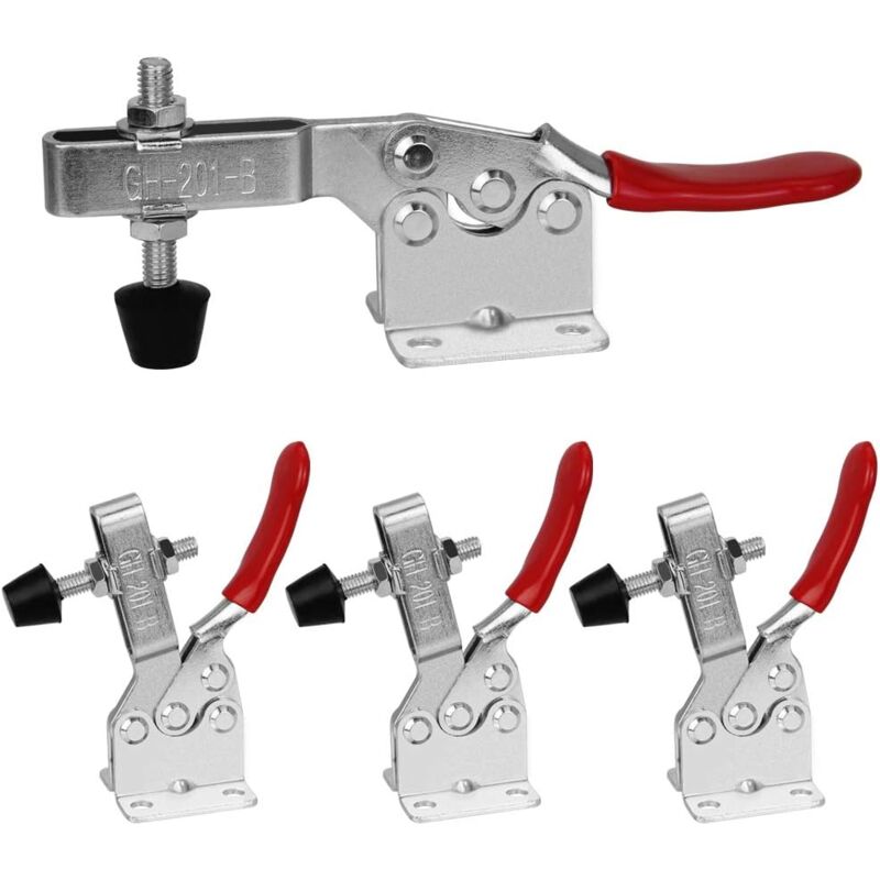 foto del prodotto gh 201 b set di 4 morsetti verticali con base orizzontale portata 90 kg