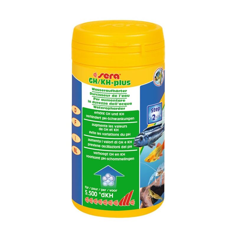 foto del prodotto gh kh plus 250ml 275gr sera