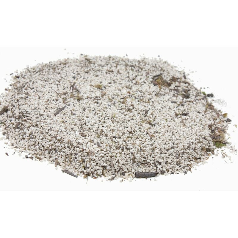 foto del prodotto ghiaia piccola bianca con muschio macinato in busta da 160 gr. 11100