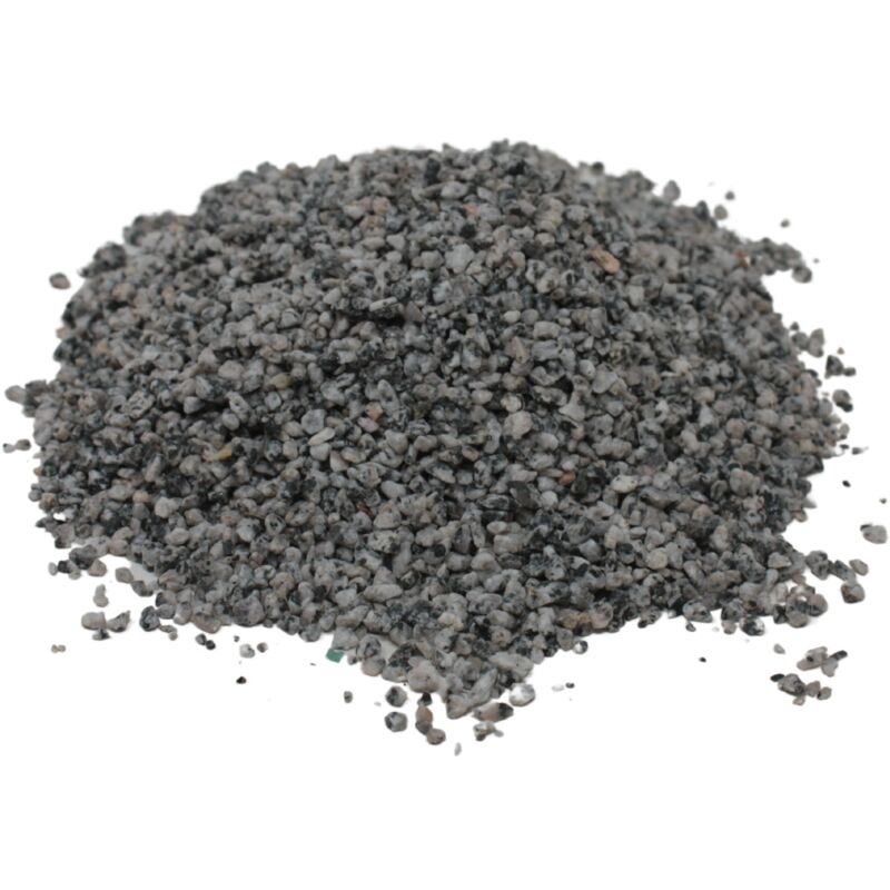 foto del prodotto ghiaia piccola grigio misto in busta da 350 gr 86695