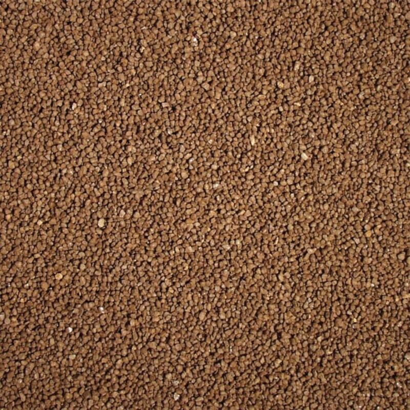 foto del prodotto ghiaietto di quarzo substrato per acqua dolce colore marrone chiaro formato 5 kg dennerle