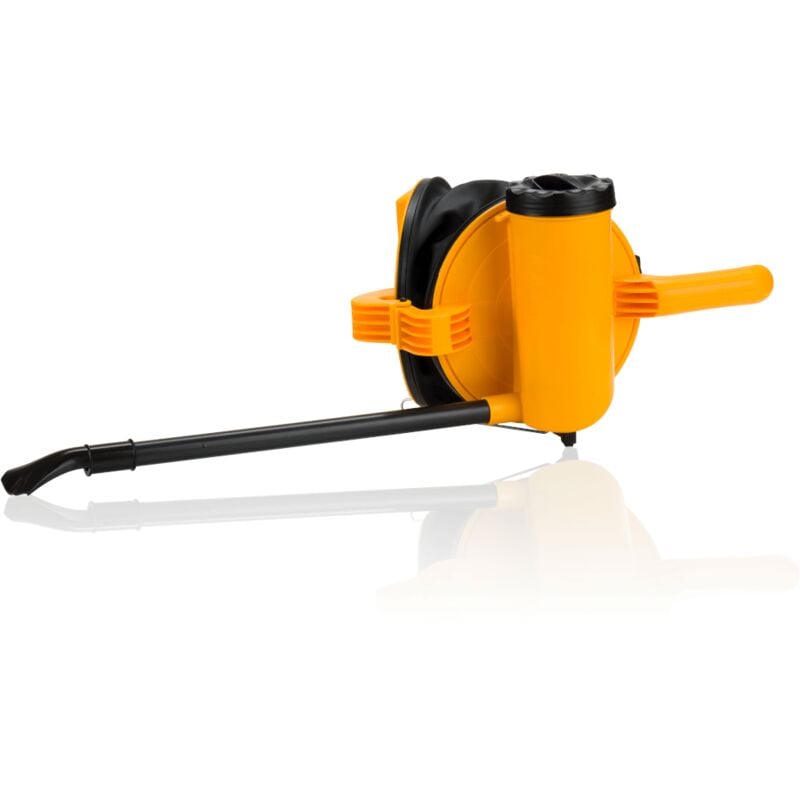 foto del prodotto ghibli - soffietto in plastica per zolfo polvere, giallo, con trituratore - volpi