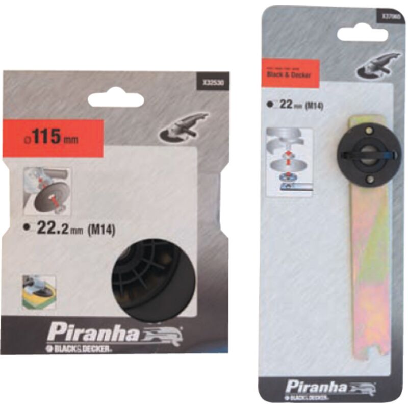 foto del prodotto ghiera conica per platorello 115 mm piranha x37000 per smerigliatrice flex
