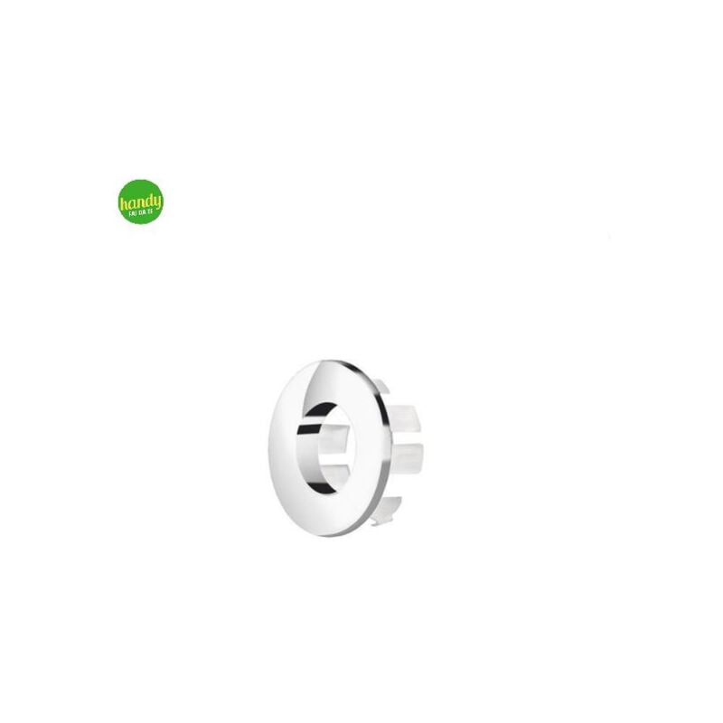 foto del prodotto ghiera troppo pieno feridras 24 28mm con foro cromo