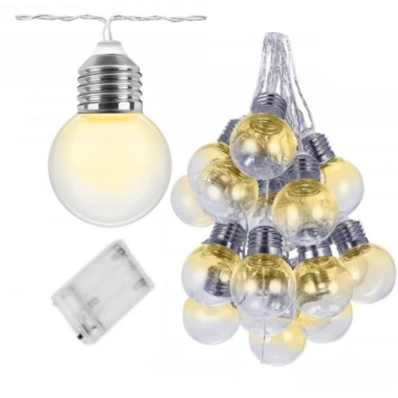 foto del prodotto ghirlanda 3m 20x led alimentata a batteria