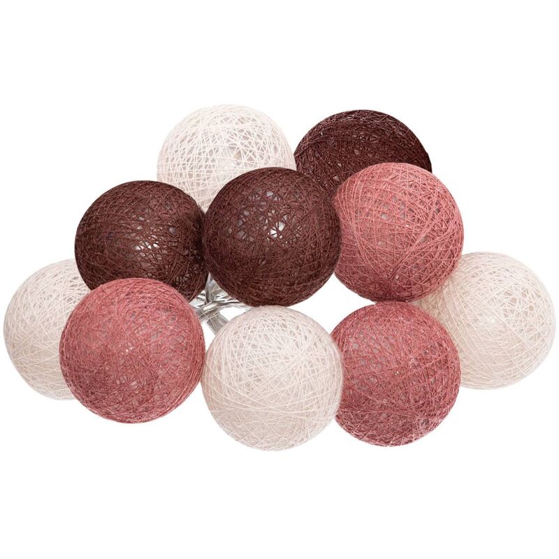 foto del prodotto ghirlanda di led 10 palline dune d6 atmosphera cr ateur d int rieur