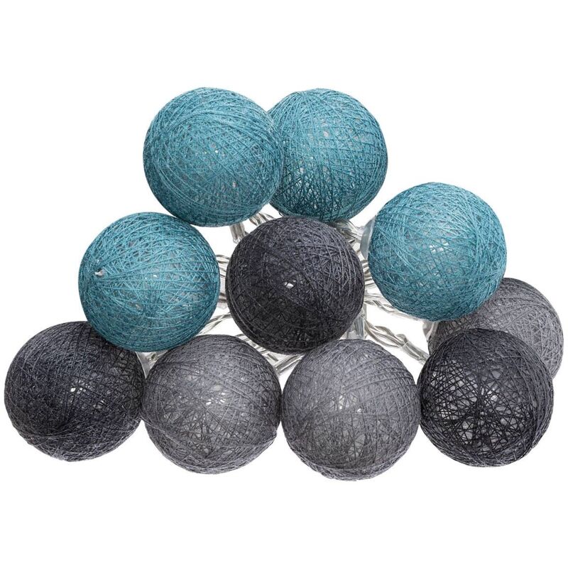 foto del prodotto ghirlanda di led 10 palline inverno d6 atmosphera cr ateur d int rieur