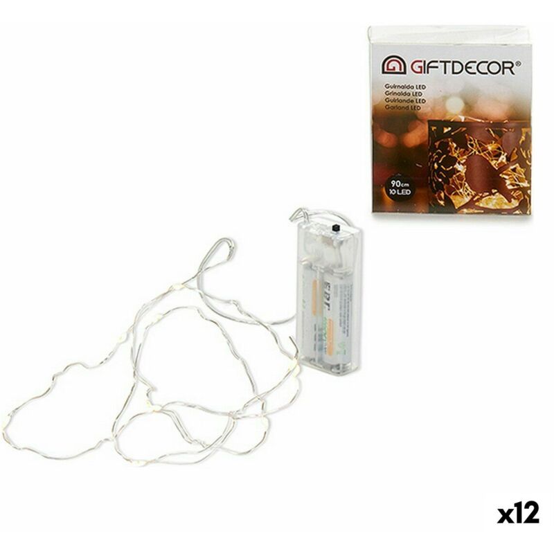 foto del prodotto ghirlanda di luci led 90 cm trasparente 12 unit 