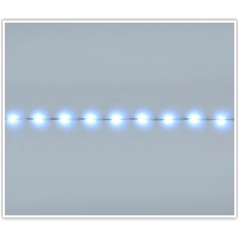 foto del prodotto ghirlanda di luci led bianco 24 m 