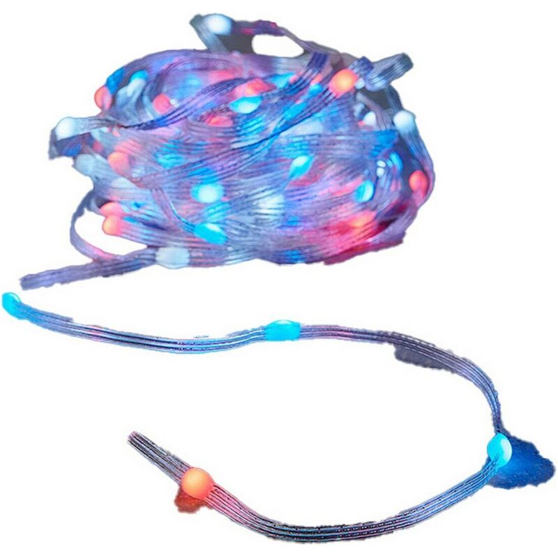 foto del prodotto ghirlanda di luci led multicolore 10 m 