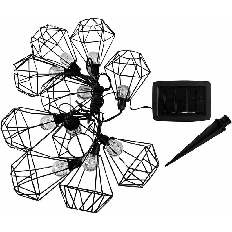 foto del prodotto ghirlanda diamante 10 lampadine 3.90m mily