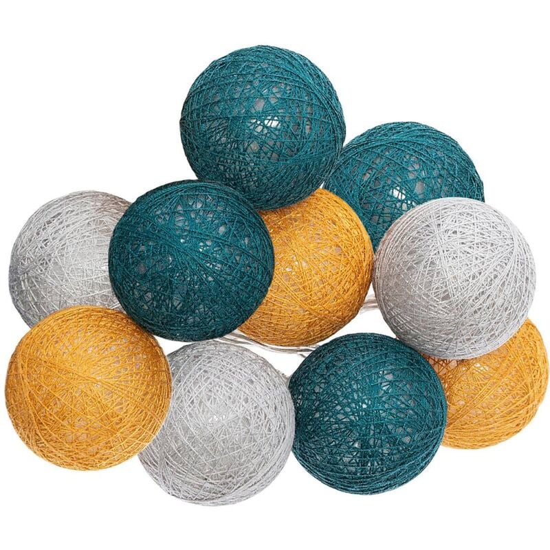 foto del prodotto ghirlanda led 10 palline tropicali d6cm atmosphera cr ateur d int rieur