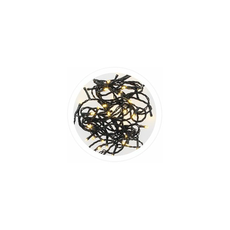 foto del prodotto ghirlanda led 5m 8 funzioni luce calda