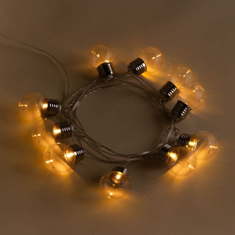 foto del prodotto ghirlanda led con caricatore solare da 2 m nannas sklum