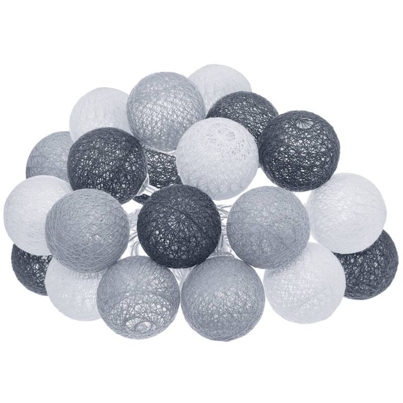 foto del prodotto ghirlanda led da esterno soft grigio ardesia l435cm atmosphera cr ateur d int rieur