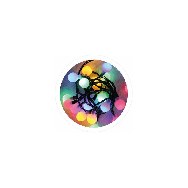 foto del prodotto ghirlanda led di lampadine 4m 8 funzioni rgb