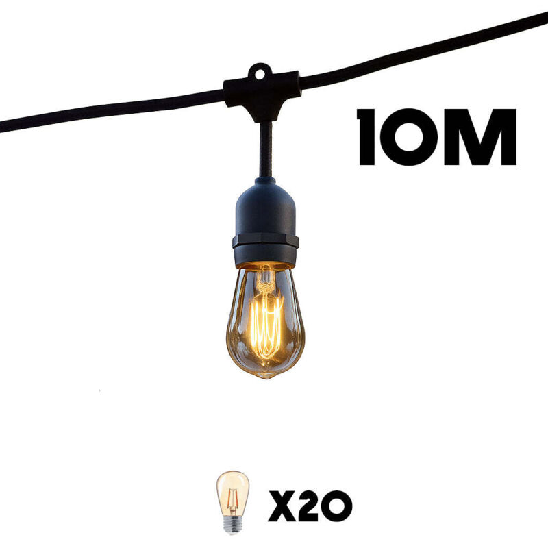 foto del prodotto ghirlanda luminosa 10m mafy
