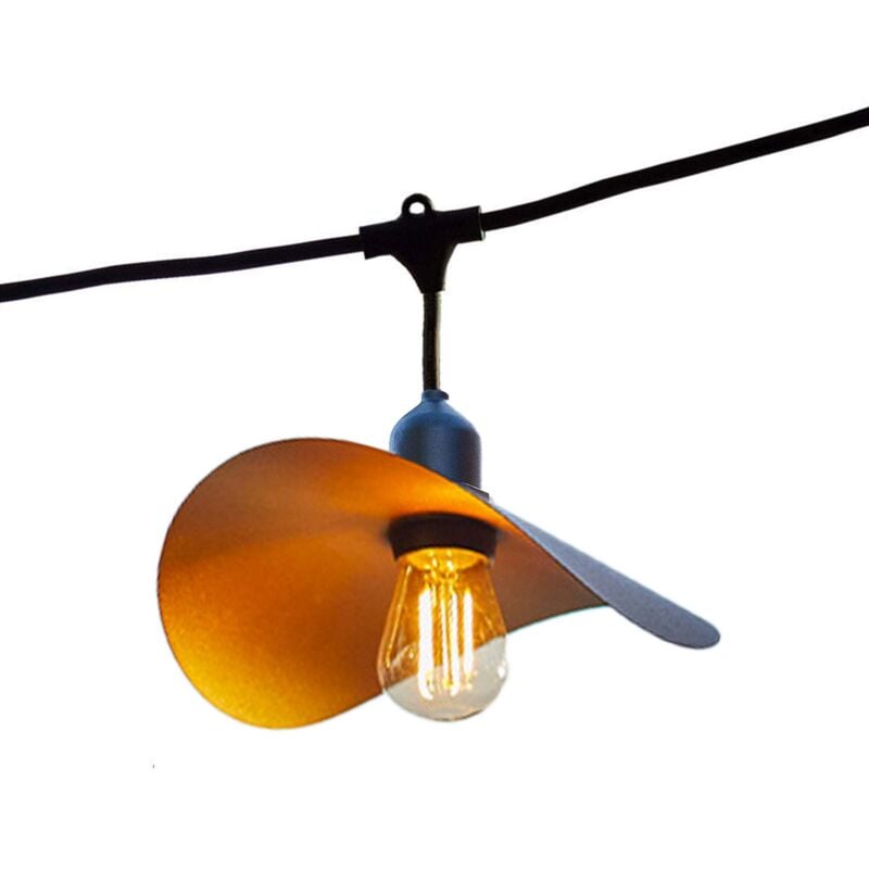 foto del prodotto ghirlanda luminosa 6m 10xe27 hat light