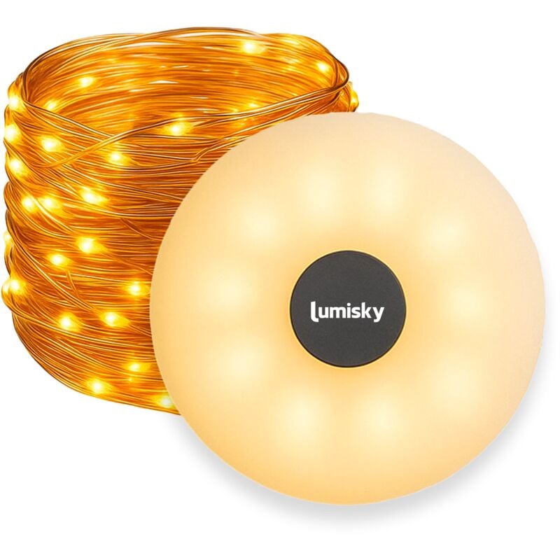foto del prodotto ghirlanda luminosa portatile 10 m roly