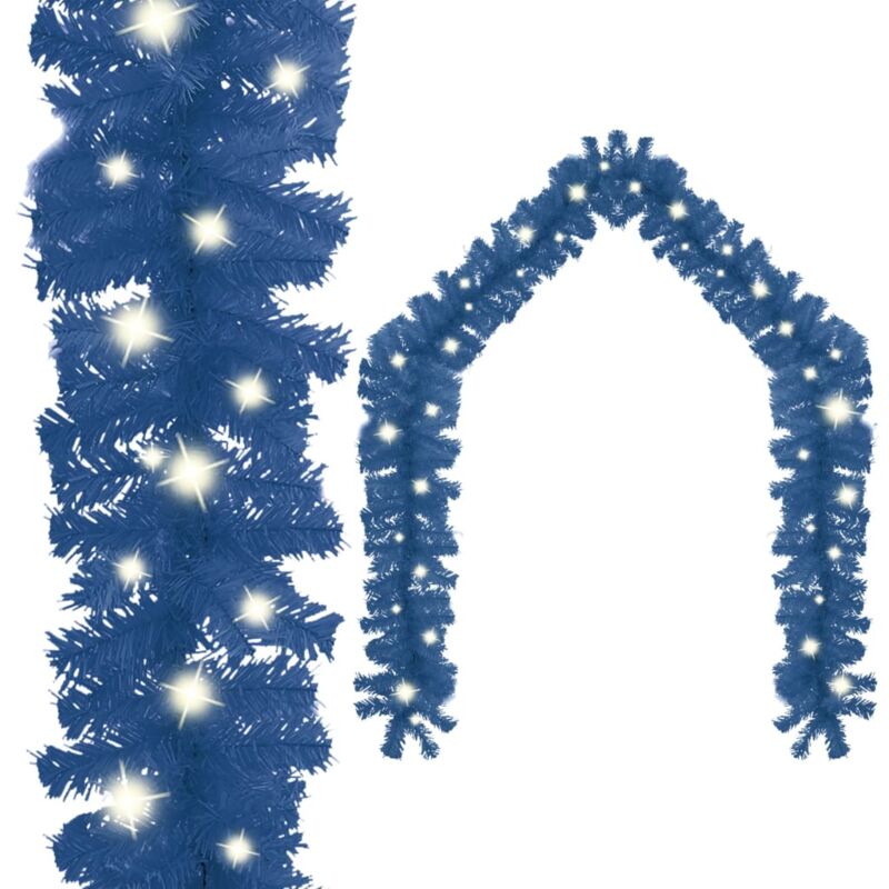 foto del prodotto ghirlanda natalizia con luci a led 10 m blu vidaxl