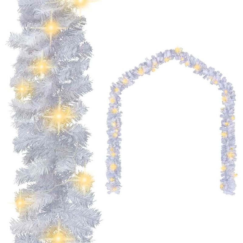 foto del prodotto ghirlanda natalizia con luci a led 20 m bianca vidaxl