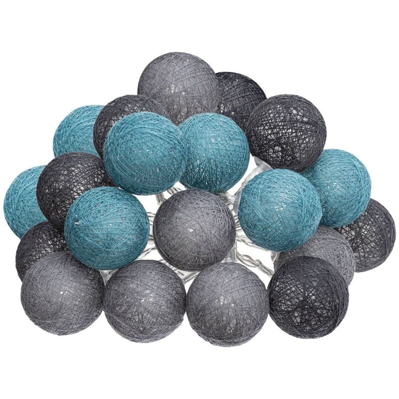 foto del prodotto ghirlanda winter a 20 palline d6 su rete elettrica atmosphera cr ateur d int rieur