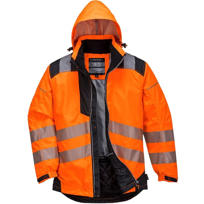 foto del prodotto giacca ad alta visibilit vision arancione arancio navy m
