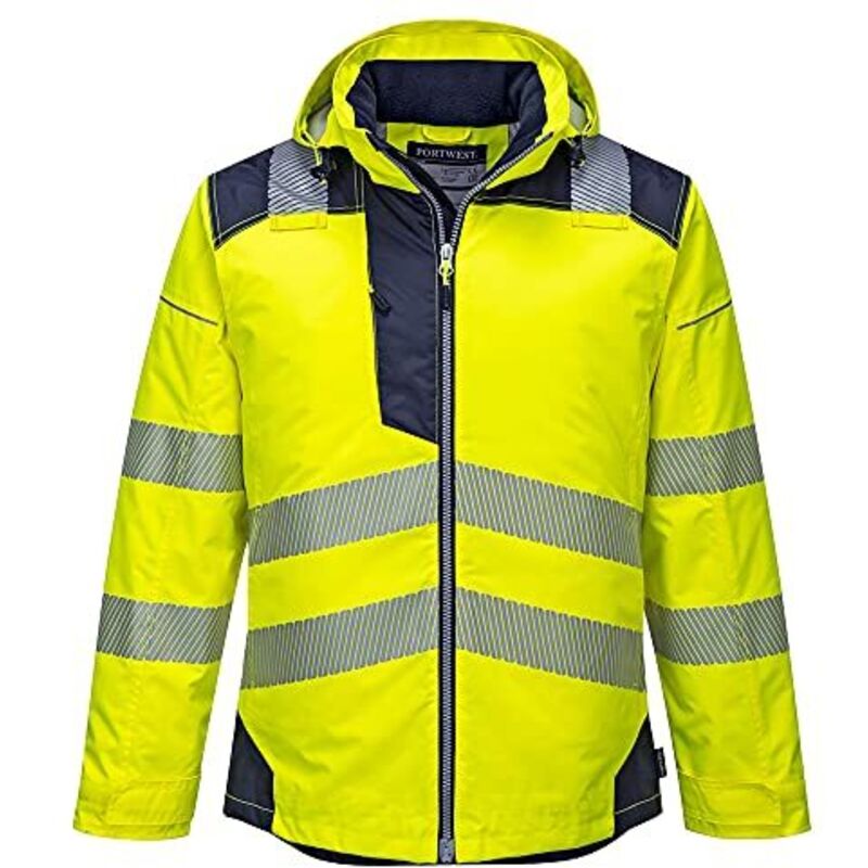 foto del prodotto giacca ad alta visibilità vision gialla giallo-navy m