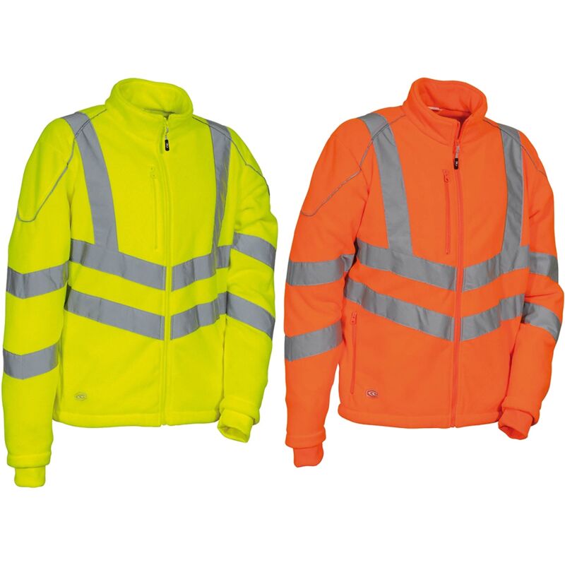 foto del prodotto giacca alta visibilit in pile cofra dukesse xxxxl giallo