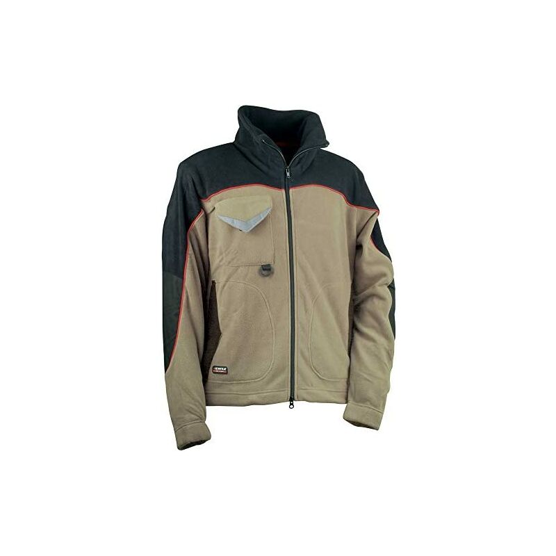 foto del prodotto giacca con fodera in pile rider blu navy nero cofra taglia s