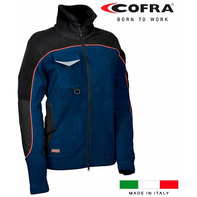 foto del prodotto giacca da donna foderata polar rider blu navy nero cofra taglia l