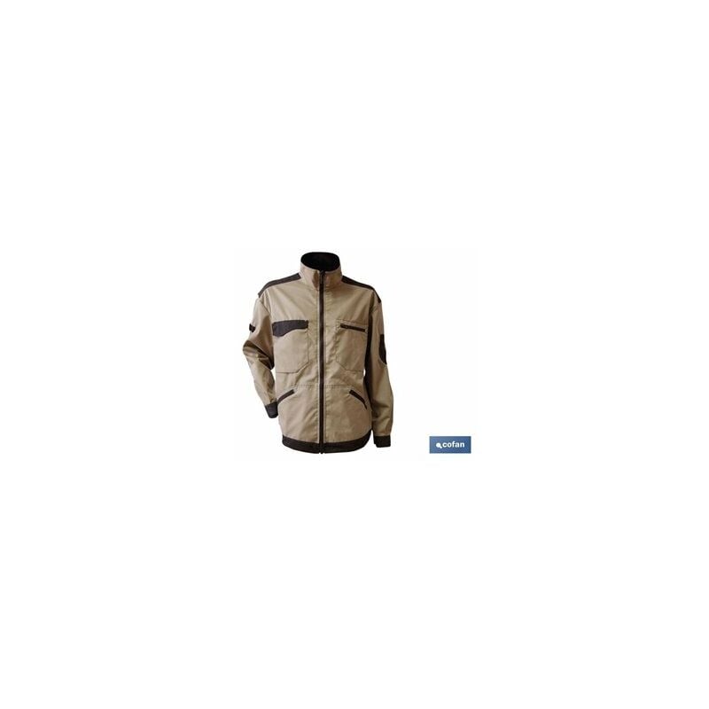foto del prodotto giacca da lavoro benz 280 g m beige nera t xl