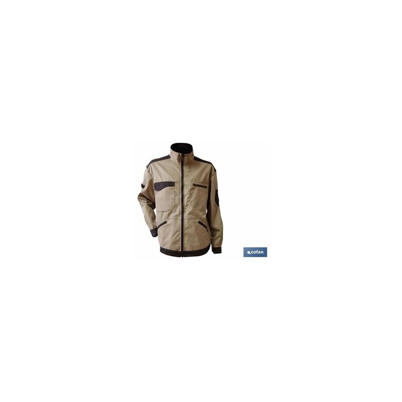 foto del prodotto giacca da lavoro benz 280 g m beige nero tl