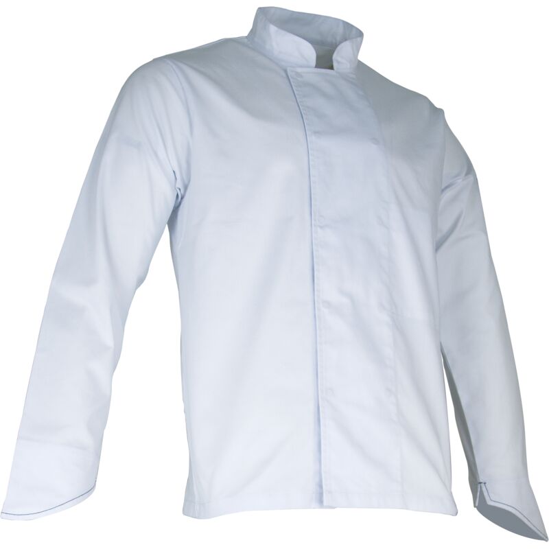 foto del prodotto giacca da lavoro cuoco ml zucchina - bianca xl - 5