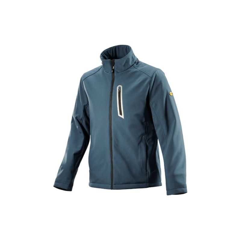 foto del prodotto giacca da lavoro diadora bonded cross softshell blu 702.178366 size xl
